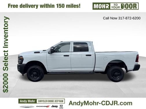 2025 RAM 2500 Tradesman Crew Cab 4x4 6'4' Box