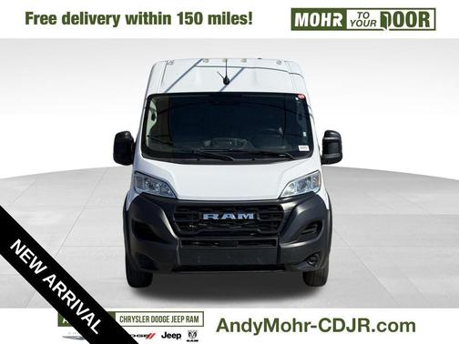 Bright White Clearcoat 2023 RAM ProMaster 2500 High Roof