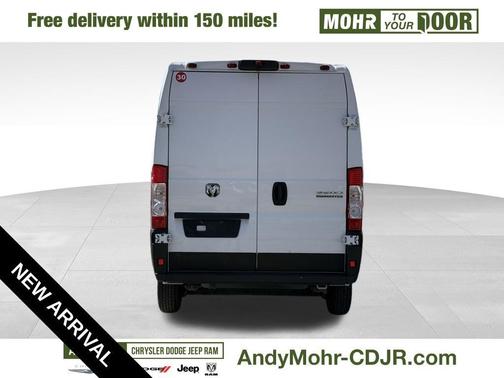 Bright White Clearcoat 2023 RAM ProMaster 2500 High Roof