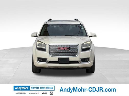 White Diamond Tricoat 2015 GMC Acadia Denali