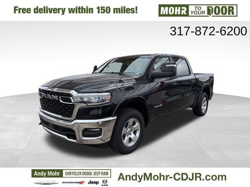Diamond Black Crystal Pearlcoat 2026 RAM 1500 Big Horn/Lone Star