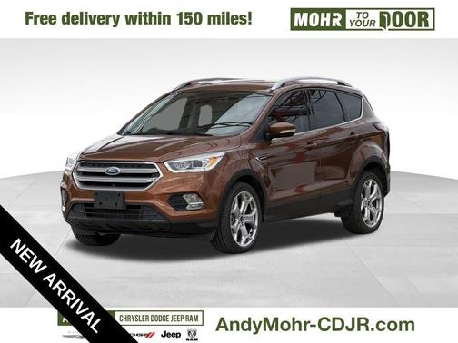 Canyon Ridge Metallic 2017 Ford Escape Titanium