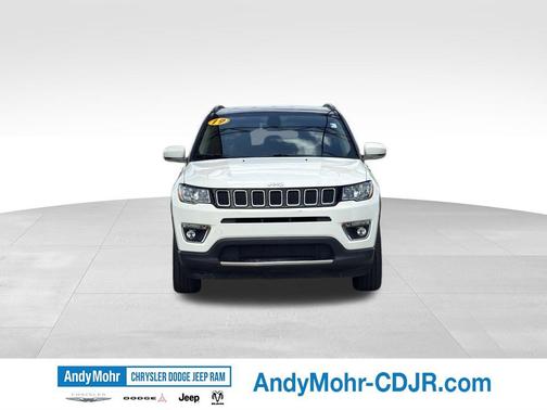 White Clearcoat 2019 Jeep Compass Limited