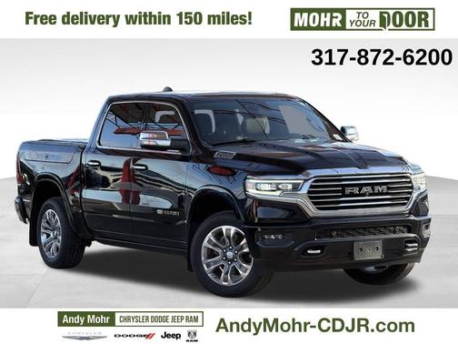 Diamond Black Crystal Pearlcoat 2021 RAM 1500 Longhorn