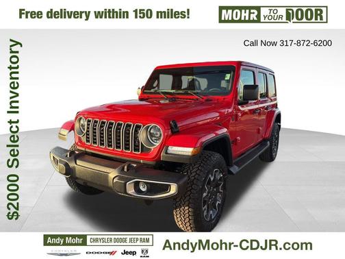 2025 Jeep Wrangler 4-Door Sahara 4x4