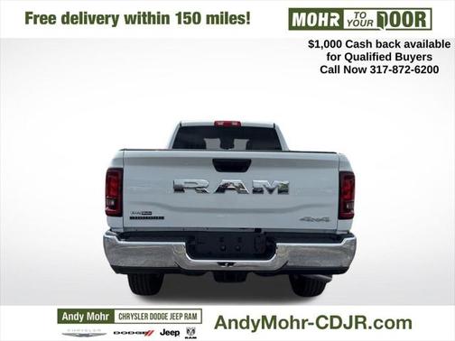 2025 RAM 2500 Big Horn Crew Cab 4x4 6'4' Box