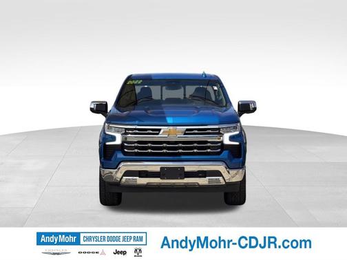 Glacier Blue Metallic 2022 Chevrolet Silverado 1500 LTZ