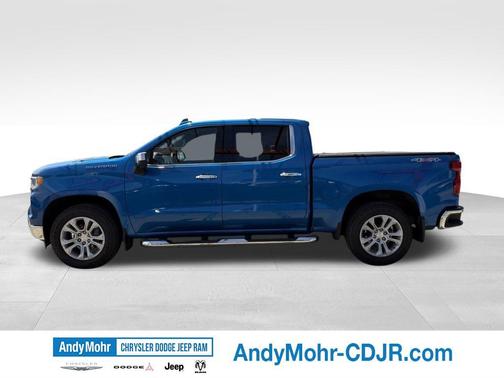 Glacier Blue Metallic 2022 Chevrolet Silverado 1500 LTZ