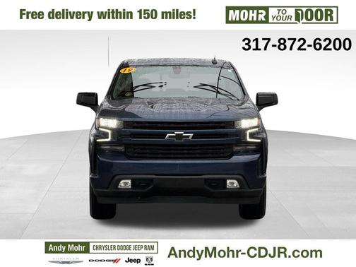 Blue Metallic 2019 Chevrolet Silverado 1500 RST