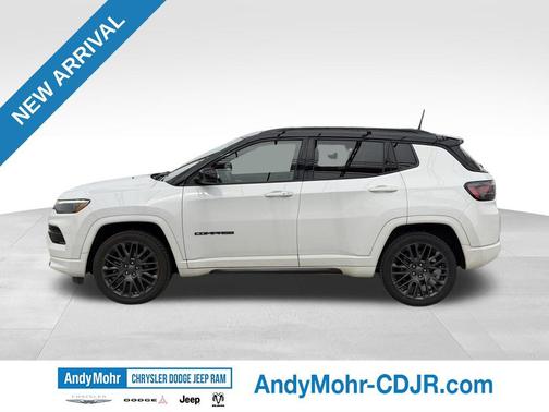 Bright White Clearcoat 2022 Jeep Compass High Altitude