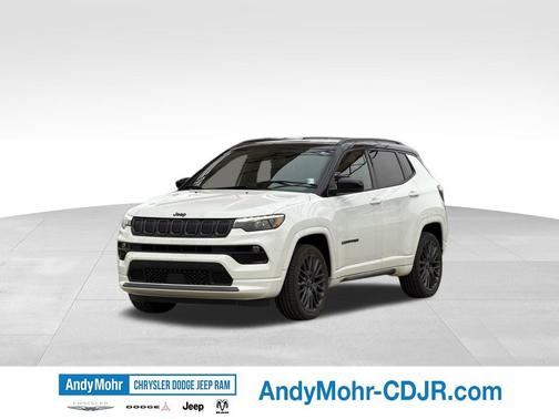 Bright White Clearcoat 2022 Jeep Compass High Altitude