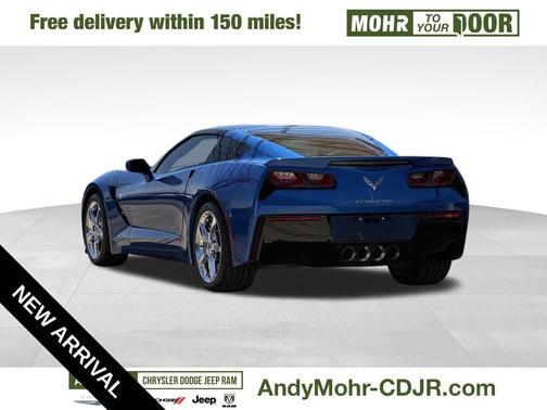 Laguna Blue Tintcoat 2015 Chevrolet Corvette Stingray