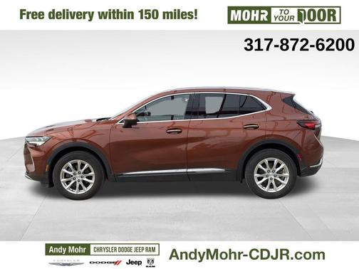Burnished Bronze Metallic 2021 Buick Envision FWD Preferred