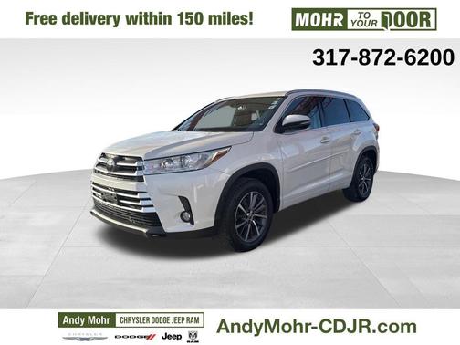Blizzard Pearl 2018 Toyota Highlander XLE