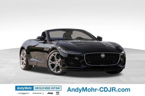 Ligurian Black Gloss 2021 Jaguar F-TYPE P300 RWD Automatic