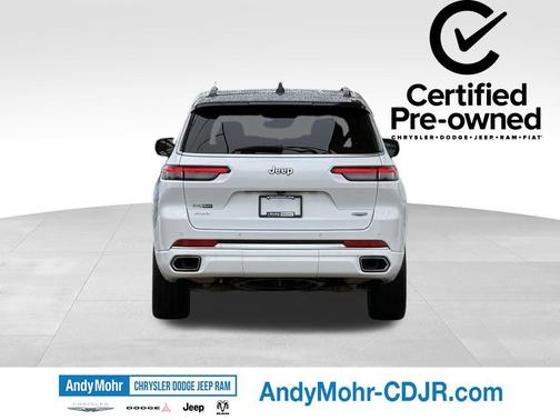 Bright White Clearcoat 2025 Jeep Grand Cherokee L Summit Reserve