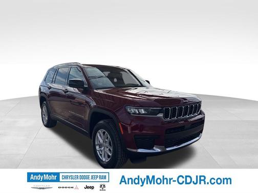 Velvet Red Pearlcoat 2025 Jeep Grand Cherokee L Laredo