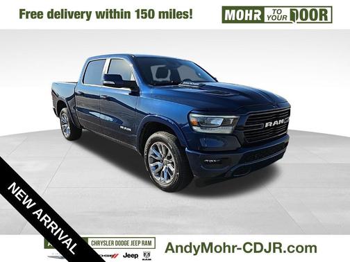 Patriot Blue Pearlcoat 2021 RAM 1500 Laramie
