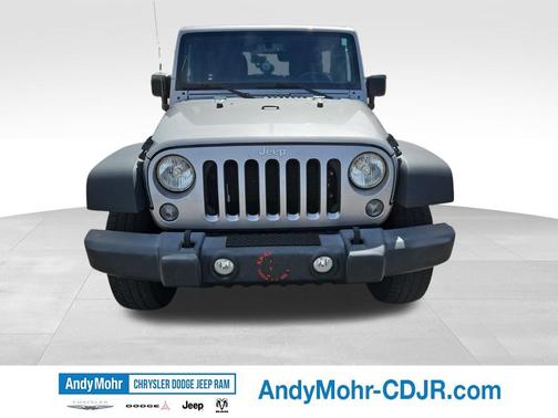 Billet Silver Metallic Clearcoat 2018 Jeep Wrangler JK Unlimited Sport