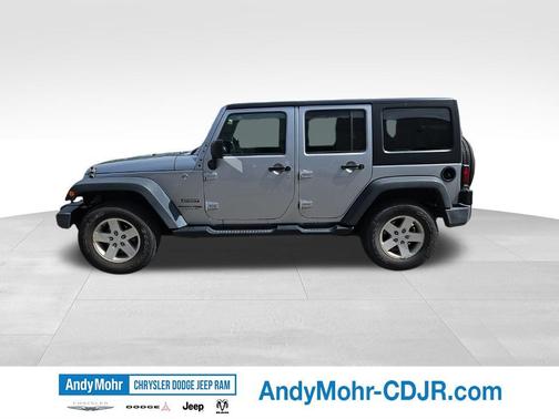 Billet Silver Metallic Clearcoat 2018 Jeep Wrangler JK Unlimited Sport