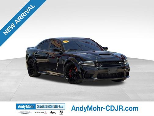 Pitch Black Clearcoat 2023 Dodge Charger SRT Hellcat Widebody Jailbreak