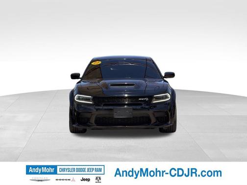 Pitch Black Clearcoat 2023 Dodge Charger SRT Hellcat Widebody Jailbreak