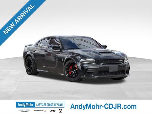 Pitch Black Clearcoat 2023 Dodge Charger SRT Hellcat Widebody Jailbreak