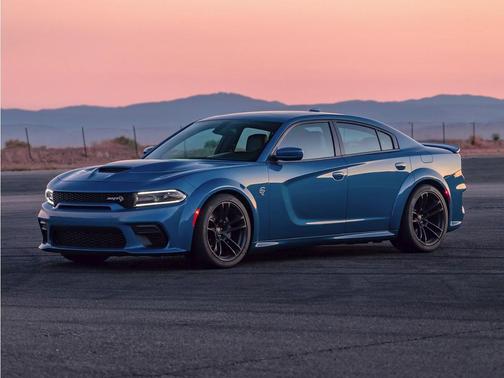 Pitch Black Clearcoat 2023 Dodge Charger SRT Hellcat Widebody Jailbreak