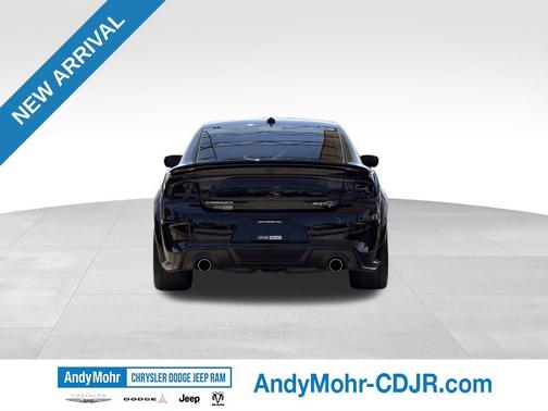 Pitch Black Clearcoat 2023 Dodge Charger SRT Hellcat Widebody Jailbreak