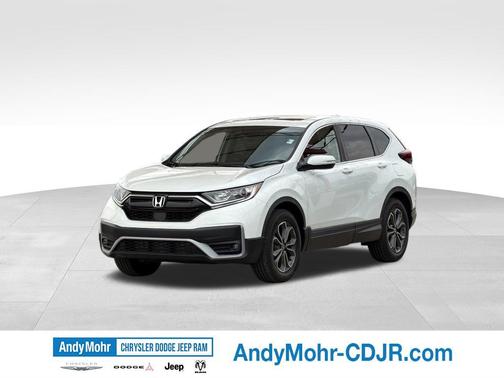Platinum White Pearl 2021 Honda CR-V AWD EX