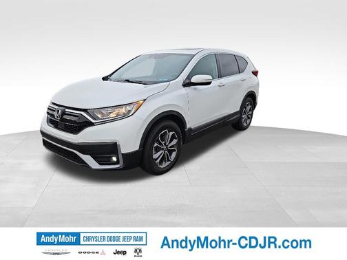 Platinum White Pearl 2021 Honda CR-V AWD EX