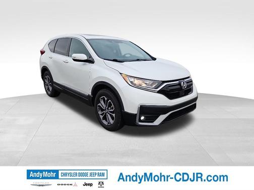 Platinum White Pearl 2021 Honda CR-V AWD EX