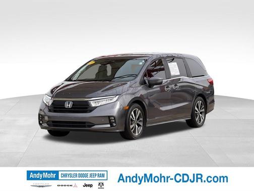 Gray 2021 Honda Odyssey Touring