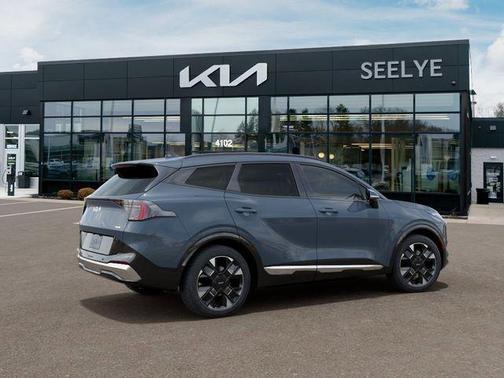 Blue 2026 Kia Sportage Hybrid SX-Prestige