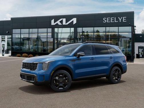 Mineral Blue 2026 Kia Sorento Hybrid X-LINE SX PRESTIGE