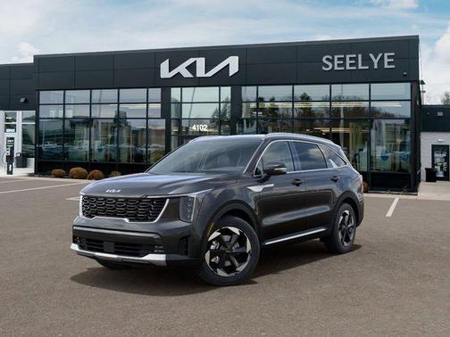 Gray 2026 Kia Sorento Hybrid EX