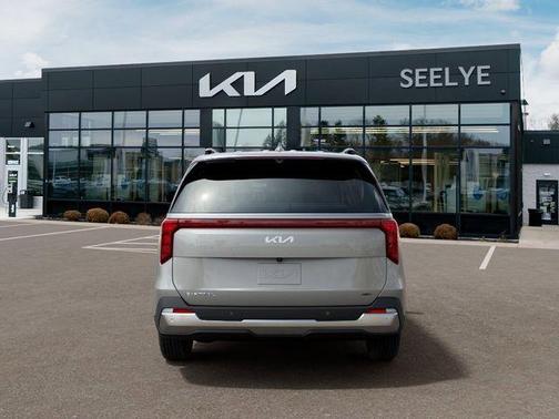 Ivory Silver 2026 Kia Carnival Hybrid SX