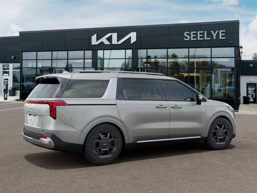 Ivory Silver 2026 Kia Carnival Hybrid SX