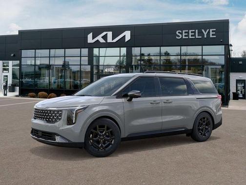 Ceramic Silver 2026 Kia Carnival Hybrid SX