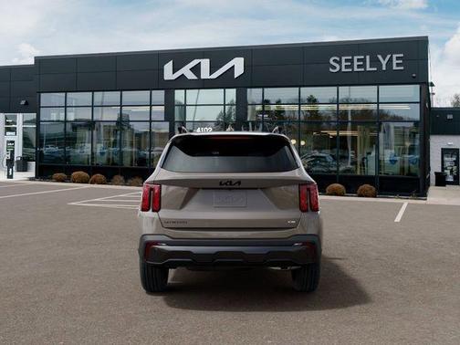 Brown 2026 Kia Sorento X-Line EX