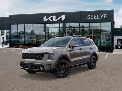 Brown 2026 Kia Sorento X-Line EX