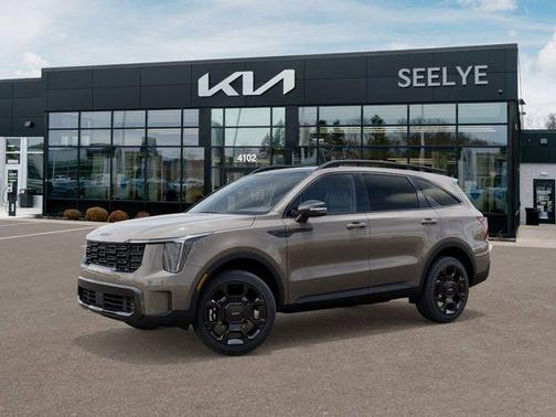 Brown 2026 Kia Sorento X-Line EX