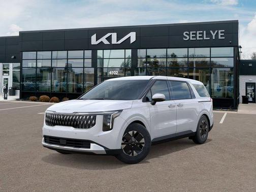 Snow White Pearl 2026 Kia Carnival Hybrid LXS