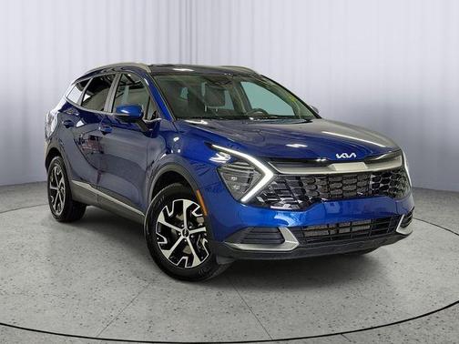 Sapphire Blue 2024 Kia Sportage EX