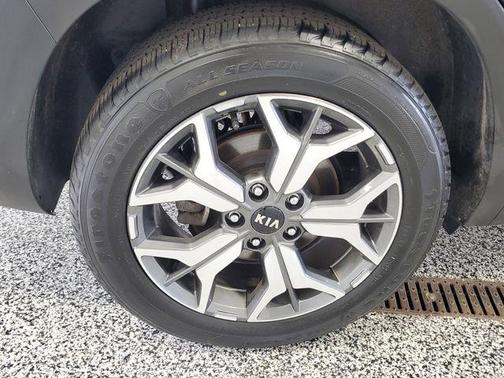 Neptune Blue 2021 Kia Seltos EX