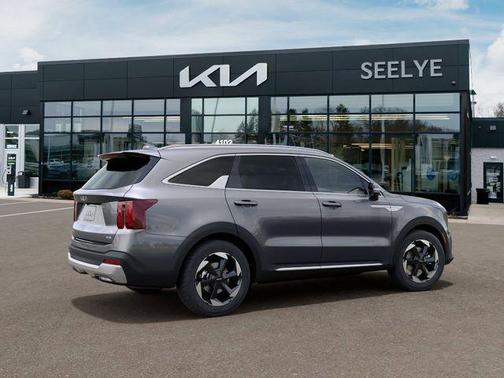 Steel Gray 2026 Kia Sorento Hybrid EX