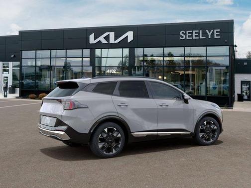 Gray 2026 Kia Sportage Hybrid SX-Prestige
