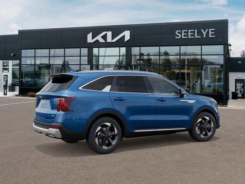 Mineral Blue 2026 Kia Sorento Hybrid EX