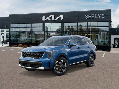 Mineral Blue 2026 Kia Sorento Hybrid EX