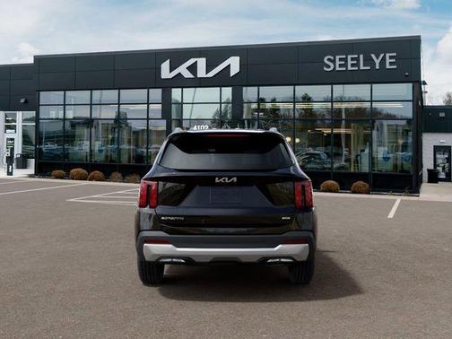 Aurora Black Pearl 2026 Kia Sorento Hybrid EX
